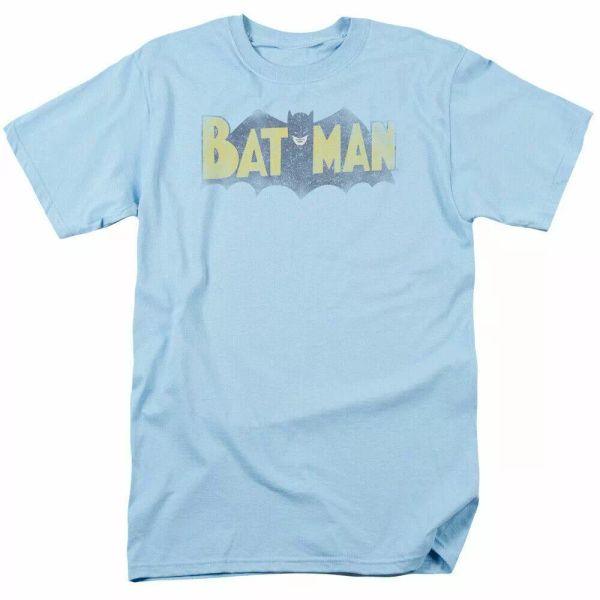 DC Batman Vintage Logo T Shirt Mens Robin Licensed DC Comics Tee Light Blue, White;black
DC Batman Vintage Logo T Shirt Mens Robin Licensed DC Comics Tee Light Blue, White;black