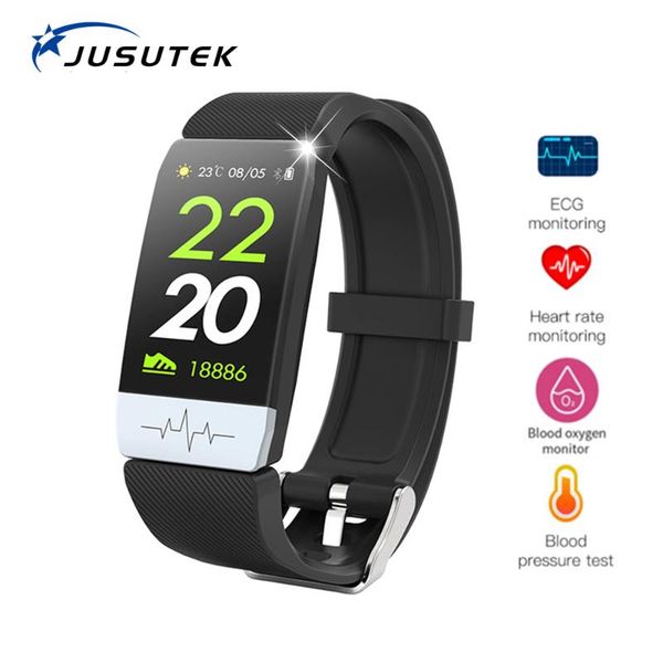 smart wristbands jusutek q1s band ecg+ppg fitness tracker heart rate blood pressure ip67 waterproof weather forecast sports bracelet
smart wristbands jusutek q1s band ecg+ppg fitness tracker heart rate blood pressure ip67 waterproof weather forecast sports bracelet