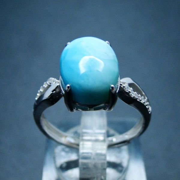 cluster rings 100% 925 sterling silver fine jewelry natural dominica larimar ring for engagment wedding gift, Golden;silver
cluster rings 100% 925 sterling silver fine jewelry natural dominica larimar ring for engagment wedding gift, Golden;silver
