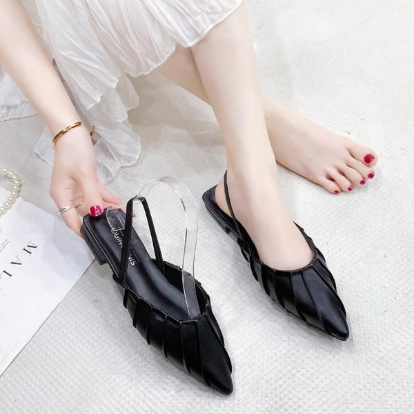 sandals women summer fashion women's 2021 pumps shoes pleated casual flat slip-on zapatillas mujer, Black
sandals women summer fashion women's 2021 pumps shoes pleated casual flat slip-on zapatillas mujer, Black