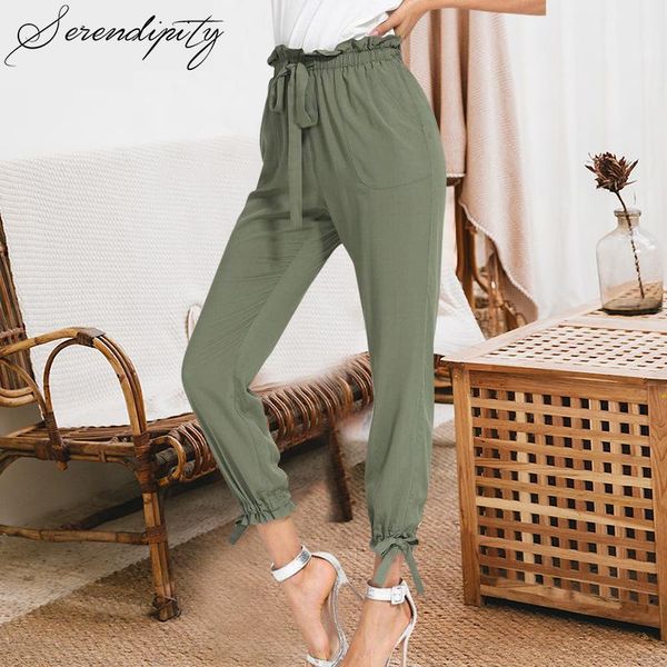 women's pants & capris guyi elastic high waist women harem elegant lace up ruffle pockets female trousers casual solid ladies pencil 20, Black;white
women's pants & capris guyi elastic high waist women harem elegant lace up ruffle pockets female trousers casual solid ladies pencil 20, Black;white