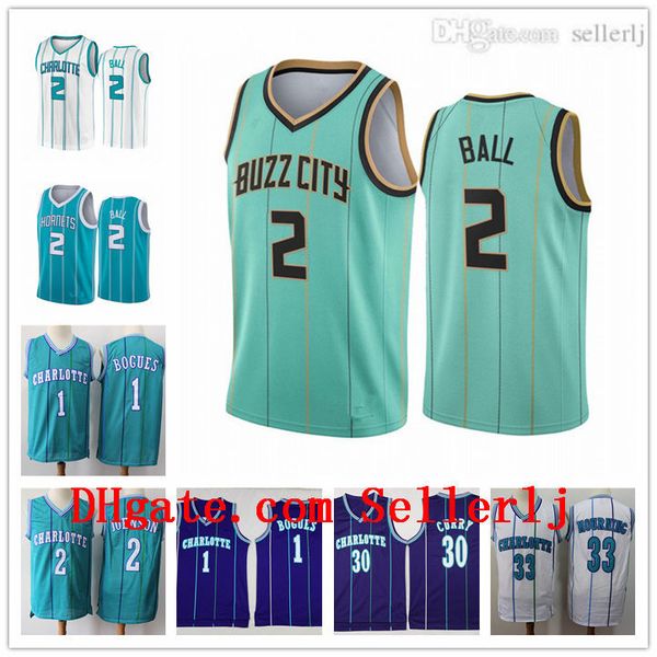 2 lamelo ball jersey charlotte\rhornets\r2021 vintage muggsy 1 bogues larry johnson 30 curry alonzo 33 mourning city basketball jersey, Black
2 lamelo ball jersey charlotte\rhornets\r2021 vintage muggsy 1 bogues larry johnson 30 curry alonzo 33 mourning city basketball jersey, Black