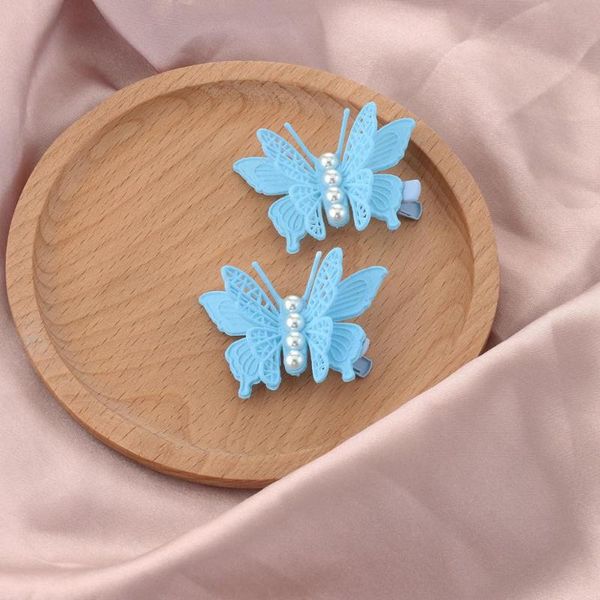 pair candy color sweet butterfly hair clips for baby girls barrettes hairpins children accessories styling tool, Slivery;white
pair candy color sweet butterfly hair clips for baby girls barrettes hairpins children accessories styling tool, Slivery;white