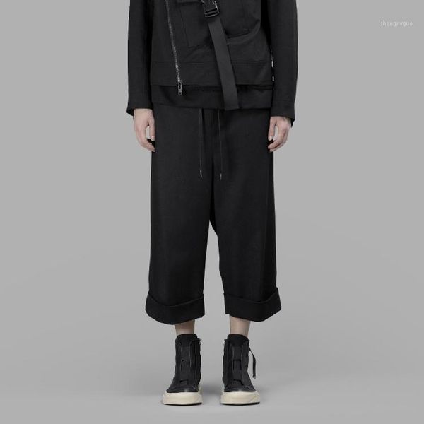 women and men clothing bigbang hair stylist fashion pleat stereoscopic wide leg pants costumes men's, Black
women and men clothing bigbang hair stylist fashion pleat stereoscopic wide leg pants costumes men's, Black