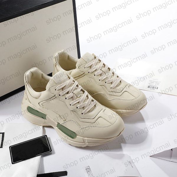 rhyton men women shoes cream genuine leather cow skin sneakers with box lover family matching running walking footwears eu35-44
rhyton men women shoes cream genuine leather cow skin sneakers with box lover family matching running walking footwears eu35-44