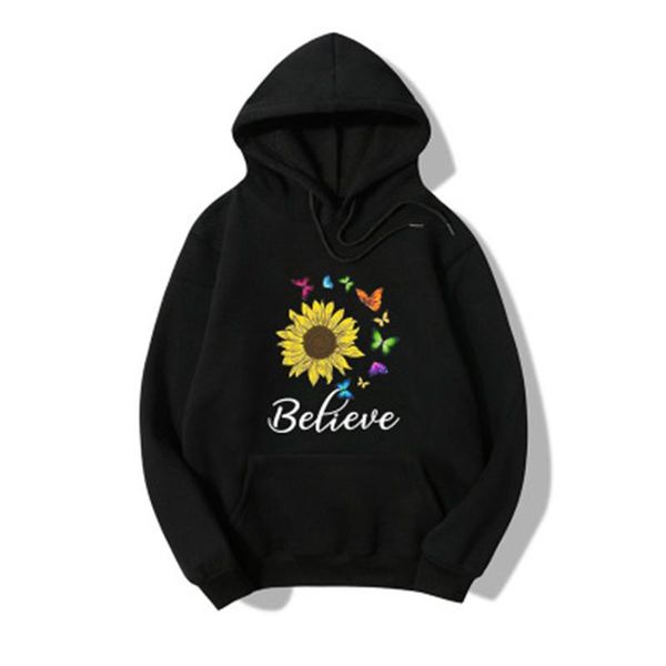 women's hoodies & sweatshirts autumn winter sunflower butterfly print women plus size fleece thick hooded sweatshirt female fashion war, Black
women's hoodies & sweatshirts autumn winter sunflower butterfly print women plus size fleece thick hooded sweatshirt female fashion war, Black