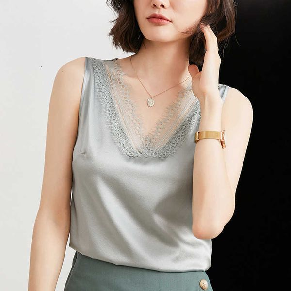 women's tanks & camis summer mulberry silk women's suspenders v-neck models n8ry k8ca, White
women's tanks & camis summer mulberry silk women's suspenders v-neck models n8ry k8ca, White