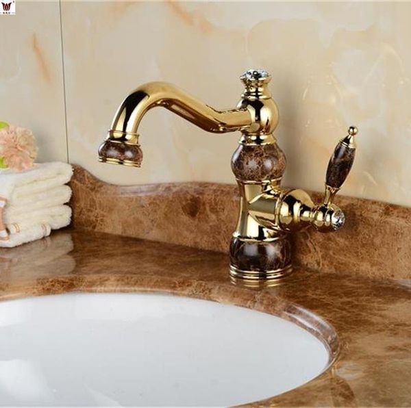 bathroom sink faucets european jade faucet gold simple above counter basin and cold can be rotated
bathroom sink faucets european jade faucet gold simple above counter basin and cold can be rotated