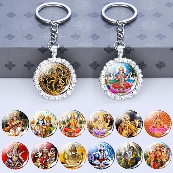 keychains shiva nataraja keychain buddhist jewelry lakshmi goddess glass cabochon rhinestone pendant hinduism amulet keyring gift, Silver
keychains shiva nataraja keychain buddhist jewelry lakshmi goddess glass cabochon rhinestone pendant hinduism amulet keyring gift, Silver