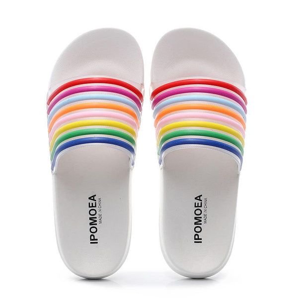 slippers women summer slide sandals beach slides flip flops rainbow transparent high heel thick sole ladies grils shoes, Black
slippers women summer slide sandals beach slides flip flops rainbow transparent high heel thick sole ladies grils shoes, Black
