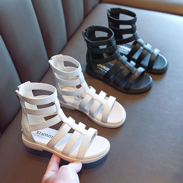 summer new childrens sandals for kids leather high-help wrap toe fashion girls sandy beach sandals kids casual shoes size 21-37, Black;red
summer new childrens sandals for kids leather high-help wrap toe fashion girls sandy beach sandals kids casual shoes size 21-37, Black;red