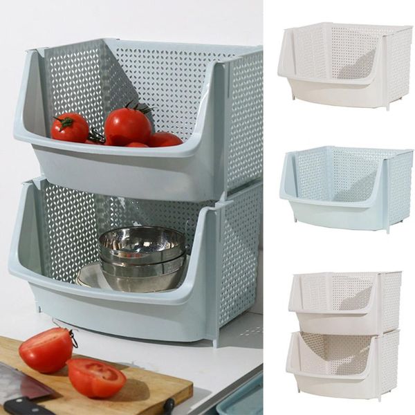 storage baskets kitchen basket plastic multi-functional hollow design vegetables fruit racks stackable organizer
storage baskets kitchen basket plastic multi-functional hollow design vegetables fruit racks stackable organizer
