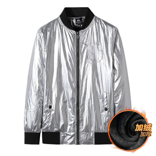 fat autumn and winter plush jacket men's leisure fashion baseball collar loose pu jackets, Black;brown
fat autumn and winter plush jacket men's leisure fashion baseball collar loose pu jackets, Black;brown