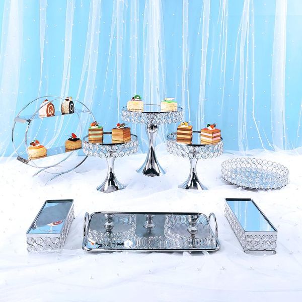 other bakeware arrived silver crystal cake stand set with electric plated mirror face wedding table candy bar decoration tool
other bakeware arrived silver crystal cake stand set with electric plated mirror face wedding table candy bar decoration tool