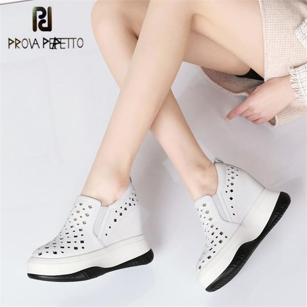 prova perfetto spring autumn leisure platform wedge shoes woman fashion shallow genuine leather hollow out women's single dress, Black
prova perfetto spring autumn leisure platform wedge shoes woman fashion shallow genuine leather hollow out women's single dress, Black