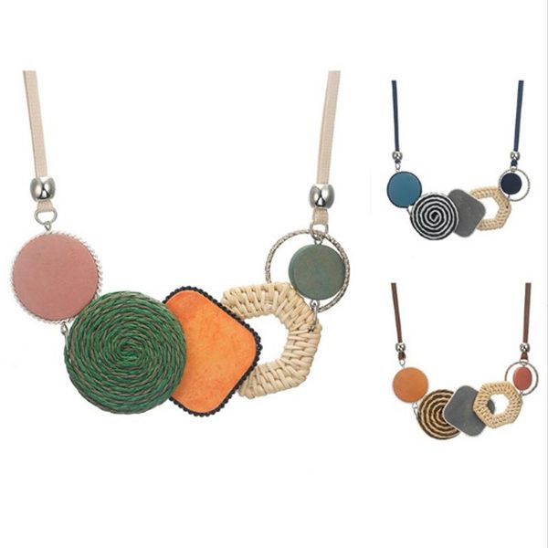 pendant necklaces est 1pc handmade adjustable bamboo weaving 3 colors plant fibres necklace for women statement, Silver
pendant necklaces est 1pc handmade adjustable bamboo weaving 3 colors plant fibres necklace for women statement, Silver
