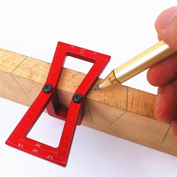 hand & power tool accessories dovetail marker cut wood joints gauge guide with scale template size 1: 5-1: 7 and 6- 8
hand & power tool accessories dovetail marker cut wood joints gauge guide with scale template size 1: 5-1: 7 and 6- 8