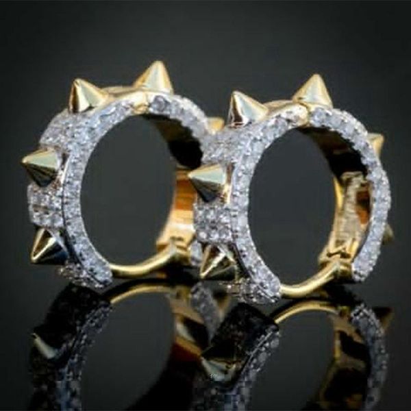 hoop & huggie cool rivet earrings women men silver color/gold color hip hop party accessories daily wear mini circle gift, Golden;silver
hoop & huggie cool rivet earrings women men silver color/gold color hip hop party accessories daily wear mini circle gift, Golden;silver