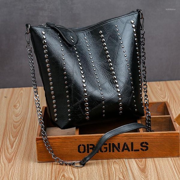 evening bags black big bucket for women rivet crossbody bag female chain shoulder large capacity patchwork leather messenger handbag1
evening bags black big bucket for women rivet crossbody bag female chain shoulder large capacity patchwork leather messenger handbag1