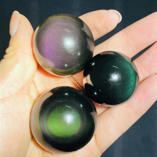 quality natural colorful obsidian ball reiki gem healing decoration decorative objects & figurines
quality natural colorful obsidian ball reiki gem healing decoration decorative objects & figurines