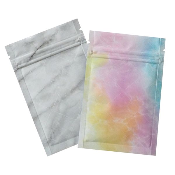 100pcs glossy marbling pattern aluminum foil zipper package bag reclosable flat zip lock pouches cosmatic bags 8x12cm (3x4.5in)
100pcs glossy marbling pattern aluminum foil zipper package bag reclosable flat zip lock pouches cosmatic bags 8x12cm (3x4.5in)