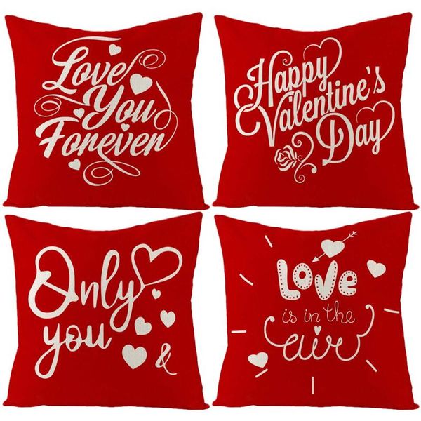 cushion/decorative pillow 4pcs valentine's day case sofa throw cushion cover decoration covers pillowcases for your lover60
cushion/decorative pillow 4pcs valentine's day case sofa throw cushion cover decoration covers pillowcases for your lover60