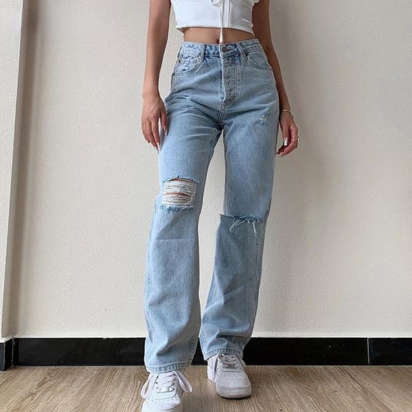 women's jeans pants female women's large size boyfriend jean women y2k high waist mom ripped 2021 stright trousers, Blue
women's jeans pants female women's large size boyfriend jean women y2k high waist mom ripped 2021 stright trousers, Blue