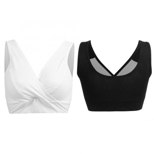 maternity intimates pragant nursing bra cotton pure color pregnant women wireless breastfeeding, White
maternity intimates pragant nursing bra cotton pure color pregnant women wireless breastfeeding, White