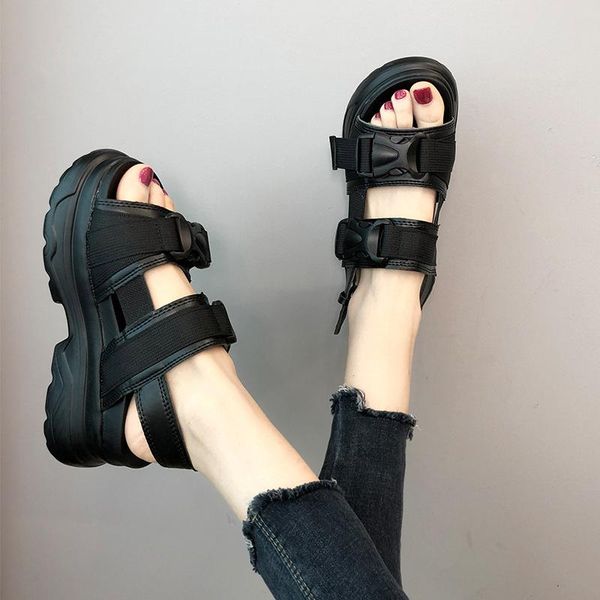 sandals weweya summer women buckle design black white platform comfortable thick sole beach shoes 393w canvas
sandals weweya summer women buckle design black white platform comfortable thick sole beach shoes 393w canvas