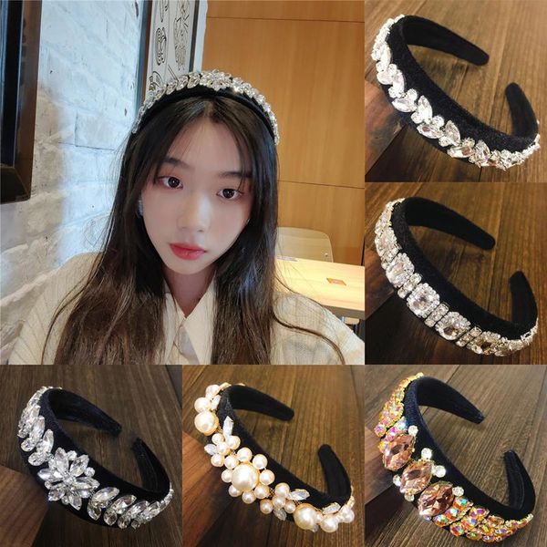 hair accessories 2021 baroque rhinestone headband hairbands for women crystal hairband pearl wholesale
hair accessories 2021 baroque rhinestone headband hairbands for women crystal hairband pearl wholesale