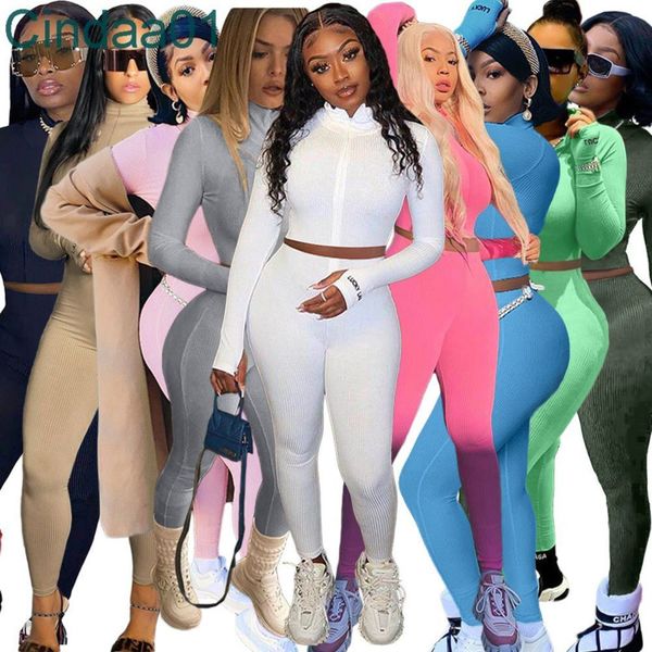 women tracksuits two piece set designer slim solid color high collar embroidered letter zipper leggings outfits casual clothes, Gray
women tracksuits two piece set designer slim solid color high collar embroidered letter zipper leggings outfits casual clothes, Gray