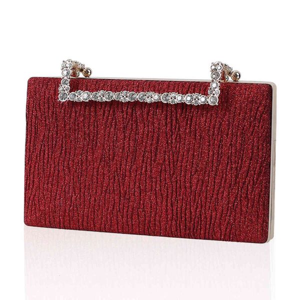 2021 wind pleated dinner bag diamond bridal bag banquet lady chain one shoulder handbag
2021 wind pleated dinner bag diamond bridal bag banquet lady chain one shoulder handbag