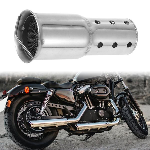 motorcycle exhaust system motoforti 51mm universal db killer noise sound insert muffler pipe silver tone
motorcycle exhaust system motoforti 51mm universal db killer noise sound insert muffler pipe silver tone