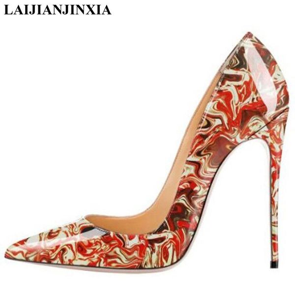 dress shoes laijianjinxia patent leather women pumps fashion pointed toe autumn spring elegant wedding super high thin heels, Black
dress shoes laijianjinxia patent leather women pumps fashion pointed toe autumn spring elegant wedding super high thin heels, Black