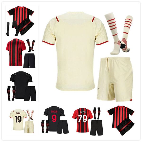 21 22 soccer jersey home ac away 3rd ibrahimovic brahim bennacer kessie romagnoli calhanoglu 2022 football shirt tonali rebic maillot men +, Black;yellow
21 22 soccer jersey home ac away 3rd ibrahimovic brahim bennacer kessie romagnoli calhanoglu 2022 football shirt tonali rebic maillot men +, Black;yellow