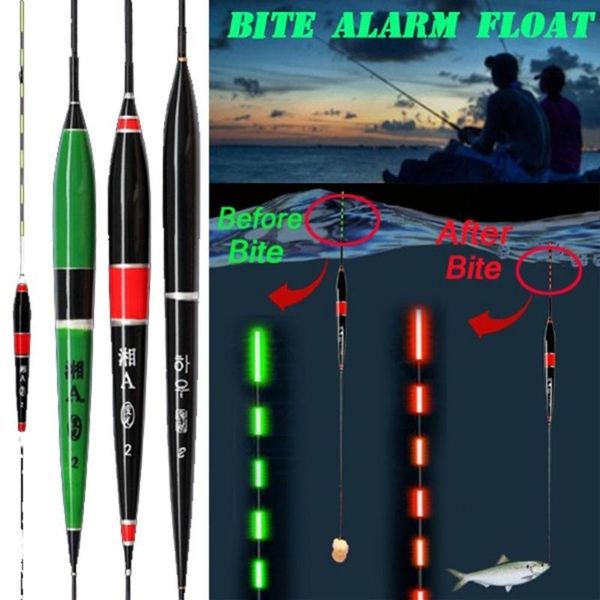 smart fishing float bite alarm fish bait led light color change automatic night electronic changing buoy accessories
smart fishing float bite alarm fish bait led light color change automatic night electronic changing buoy accessories