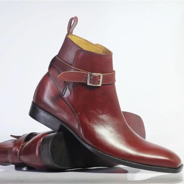 fashion trend classic full set daily ankle boots red pu belt buckle low heel round head men british style business dress dh369, Black
fashion trend classic full set daily ankle boots red pu belt buckle low heel round head men british style business dress dh369, Black