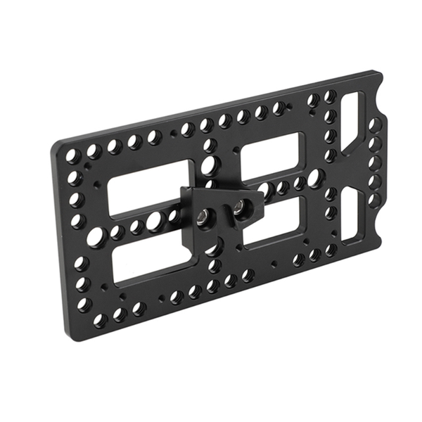 cheese plate with quick release male v-lock mount & 1/4" 3/8" mounting points for dslr camera battery system lighting studio acces
cheese plate with quick release male v-lock mount & 1/4" 3/8" mounting points for dslr camera battery system lighting studio acces