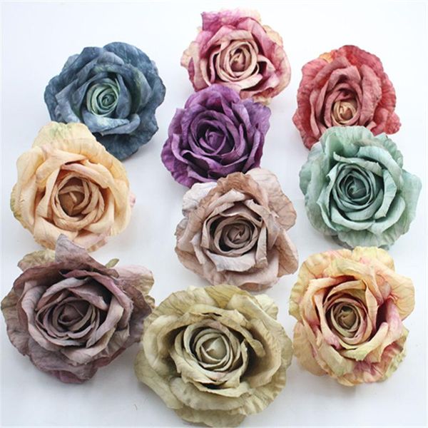 decorative flowers & wreaths 1pcs artificial rose head fake handmade diy material flower home wedding decoration accessories 10cm
decorative flowers & wreaths 1pcs artificial rose head fake handmade diy material flower home wedding decoration accessories 10cm