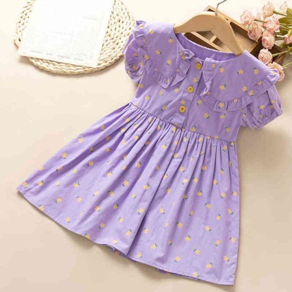 summer children's dress fashion short-sleeve lapel floral print sweet princess toddler kid clothes girls 210515, Red;yellow
summer children's dress fashion short-sleeve lapel floral print sweet princess toddler kid clothes girls 210515, Red;yellow