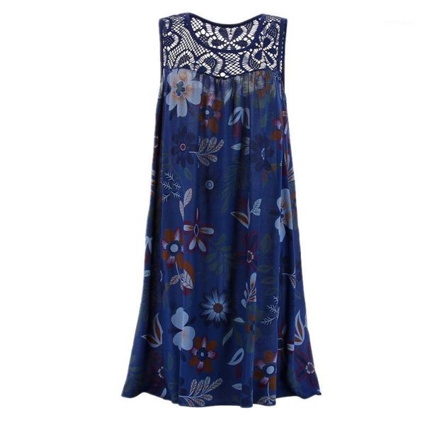 women's sleeveless lace print large swing vest dress blue navy black white women dresses summer 2021 casual, Black;gray
women's sleeveless lace print large swing vest dress blue navy black white women dresses summer 2021 casual, Black;gray