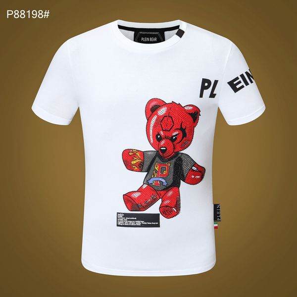 plein bear t shirt mens designer tshirts brand clothing rhinestone skull men t-shirts classical hip hop streetwear tshirt casual tees pb 113, White;black
plein bear t shirt mens designer tshirts brand clothing rhinestone skull men t-shirts classical hip hop streetwear tshirt casual tees pb 113, White;black