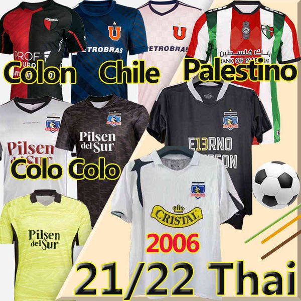 2021 2022 colo palestine soccer jersey champion version 1991 enernos campeones jimenez universidad de chili parraguez colón montillo retro, White;black
2021 2022 colo palestine soccer jersey champion version 1991 enernos campeones jimenez universidad de chili parraguez colón montillo retro, White;black