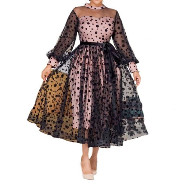 casual dresses party princess dress dot printing mesh stitching summer autumn off shoulder lace-up see through for wedding, Black;gray
casual dresses party princess dress dot printing mesh stitching summer autumn off shoulder lace-up see through for wedding, Black;gray
