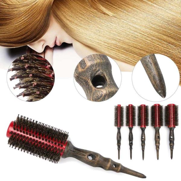 fashion magic round hair care brush salon styling dressing curling comb massage roller wooden handle hairbrush drop brushes, Silver
fashion magic round hair care brush salon styling dressing curling comb massage roller wooden handle hairbrush drop brushes, Silver