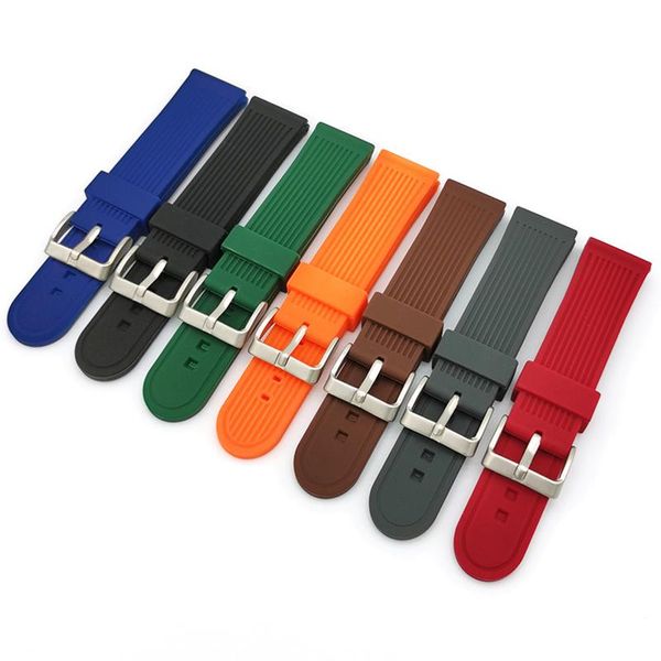 watch bands 22mm silicone sport strap watchband men women waterproof soft rubber replacement bracelet band belt accessories green red, Black;brown
watch bands 22mm silicone sport strap watchband men women waterproof soft rubber replacement bracelet band belt accessories green red, Black;brown
