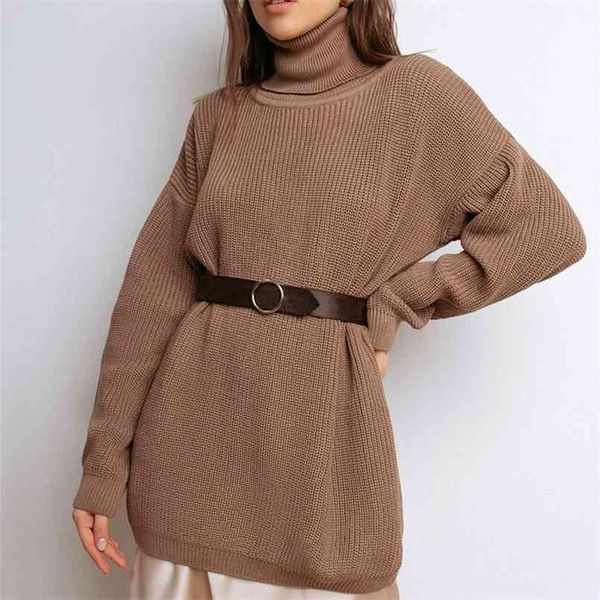women's oversize sweater black turtleneck long sleeve autumn winter loose jumper beige knitted warm sweaters for women 210914, White;black
women's oversize sweater black turtleneck long sleeve autumn winter loose jumper beige knitted warm sweaters for women 210914, White;black