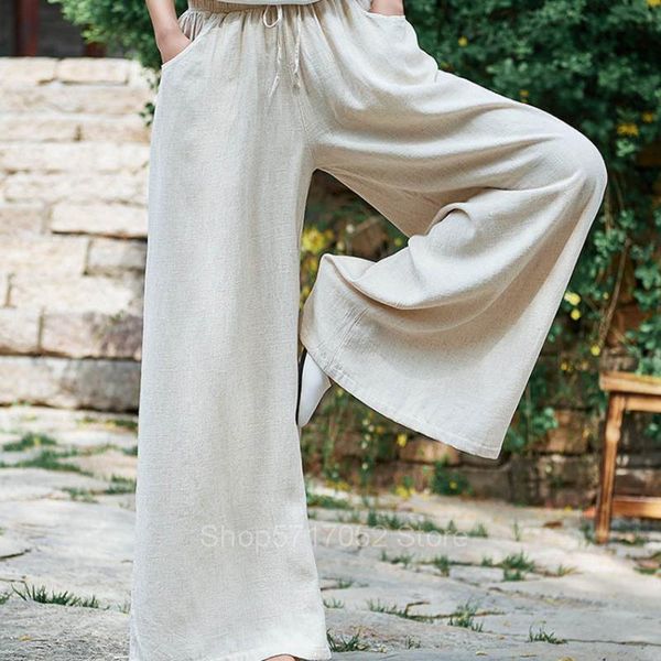 ethnic clothing chinese cotton wide leg pants linen tai chi traditional women tang suit loose soft uniform pocket yoga hanfu, Red
ethnic clothing chinese cotton wide leg pants linen tai chi traditional women tang suit loose soft uniform pocket yoga hanfu, Red