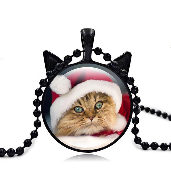 pendant necklaces christmas cat yy jumps time gem necklace egg ear glass charm gift for women jewelry, Silver
pendant necklaces christmas cat yy jumps time gem necklace egg ear glass charm gift for women jewelry, Silver