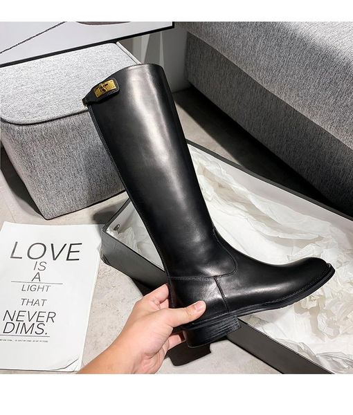 boots fivela de ouro decoração joelho-alta couro real mulher botas femininas altas inverno longas luxo design vo, Black
boots fivela de ouro decoração joelho-alta couro real mulher botas femininas altas inverno longas luxo design vo, Black